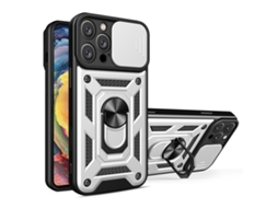 Capa Para Iphone 16 Pro Max - Tampa Deslizante Para Câmera - Tpu Pc