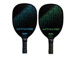 Raquete De Pickleball De Madeira Franklin Preta/azul Brinquedo Esportivo Sustentável