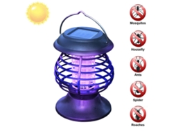 Lâmpada Mata-mosquitos Alimentada A Energia Solar Ip65 À Prova De Água Com Ligar/desligar Automático E Mata-insetos Portátil Para Ambientes Exteriores
