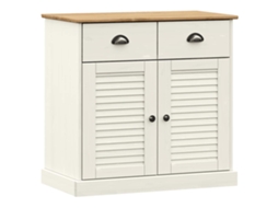 Sideboard, Sideboards Vidaxl Branco Madeira De Pinho (n/a)