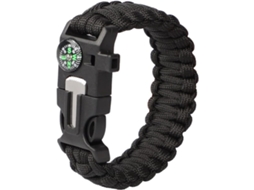 Pulseira de Sobrevivência em Paracord, Kit Tático BRILVIBERA
