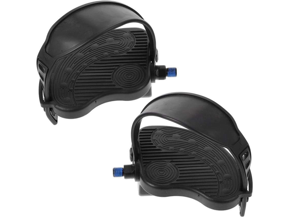 Conjunto De 2 Pedais Para Bicicleta Ergométrica Com Correias,