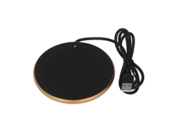 Calentador De Tazas Usb 55°c Constantemente Espacio Ahorro Para Café Velas Hogar Oficina Oro