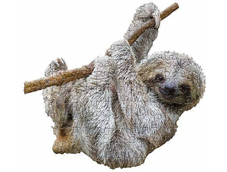 Puzzle  Puzzles Jr. - I AM Lil? Sloth s - Animal Shaped Jigsaw Puzzle (Idade Mínima: 4)