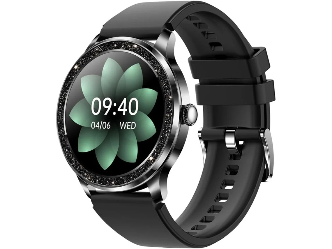 Smartwatch com Bluetooth, Chamadas/Mensagens, Etiqueta Fitness, Relógio com Pedômetro, Contador de Passos, Contador Personalizado Bestvite