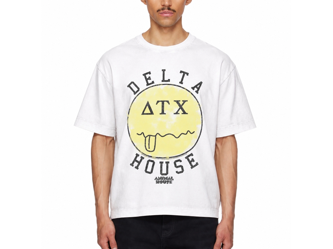 Rockinstone Animal House Movie Bleh White Adult T-shirt Size:xxl