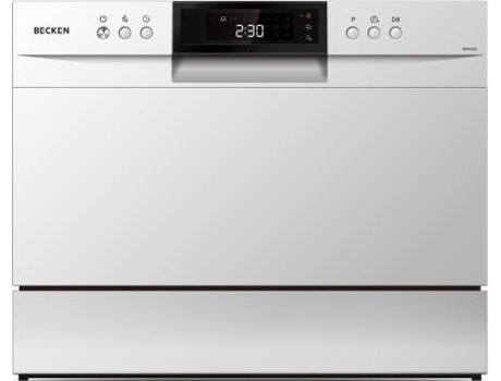 Máquina de Lavar Loiça BECKEN 6T BDW4328 (6 Conjuntos - 55 cm - Branco)