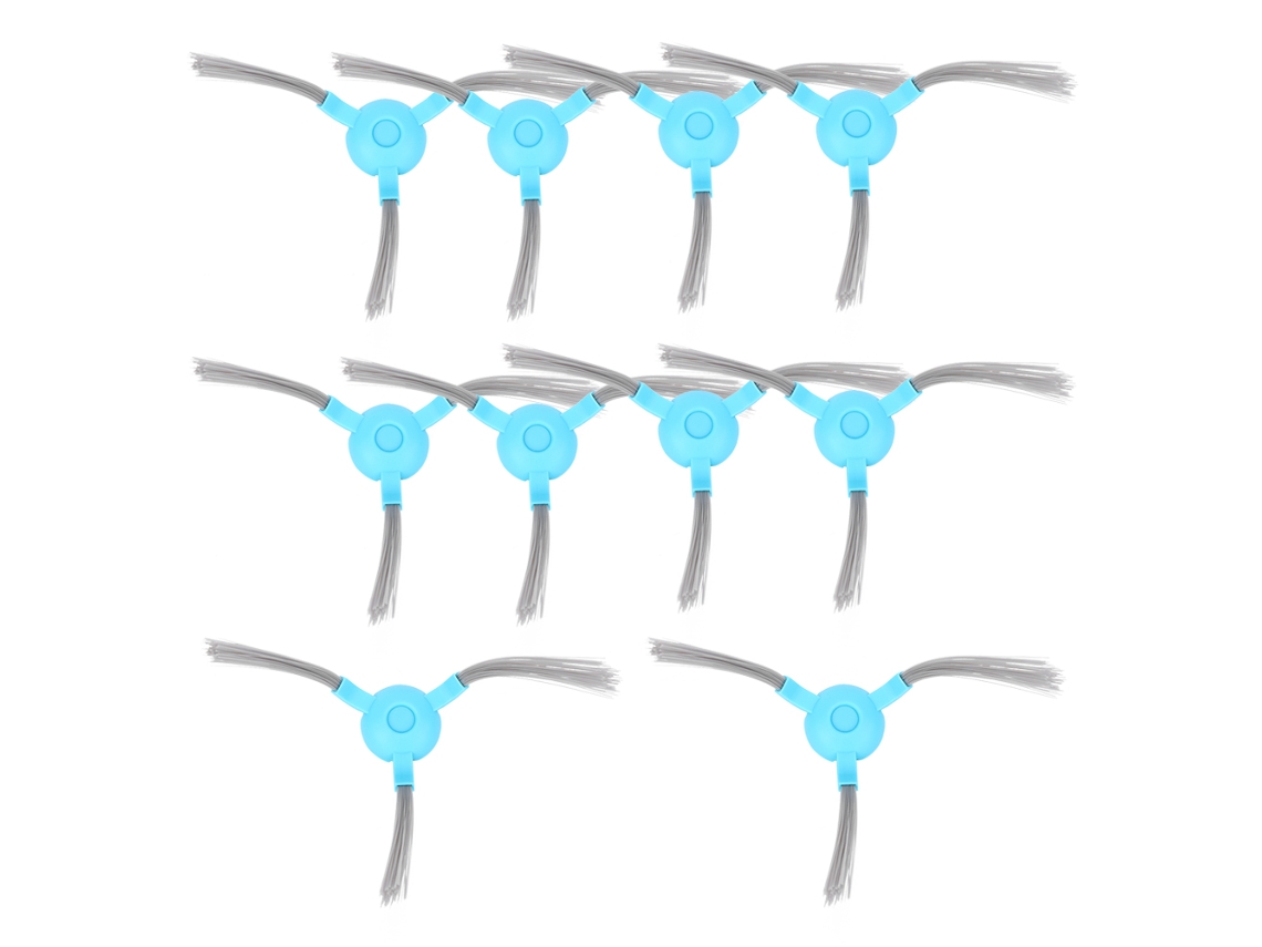 Pincéis Lateral para Aspirador Robô Conga 1290 10 Unidades