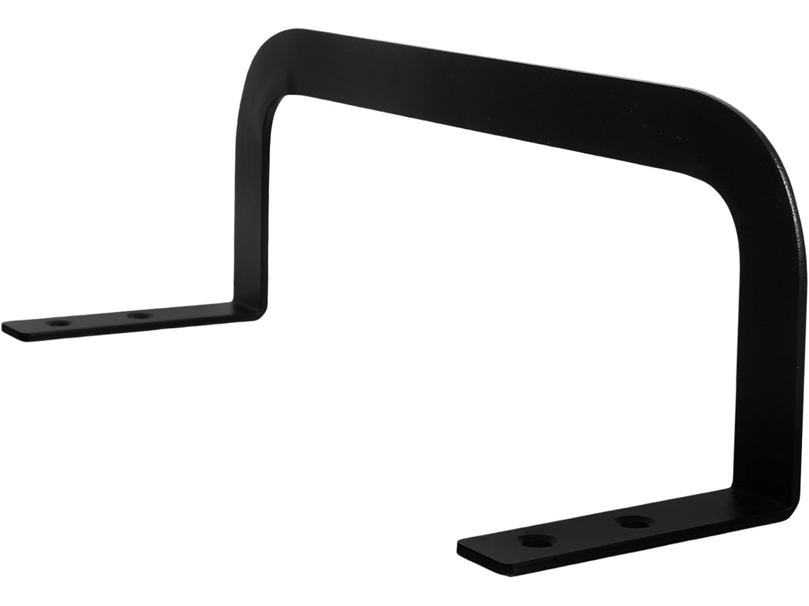 Protetores de Colchão Antiderrapantes Ferro para Quarto, Confiáveis, Pretos, 2 Peças, Design Simples