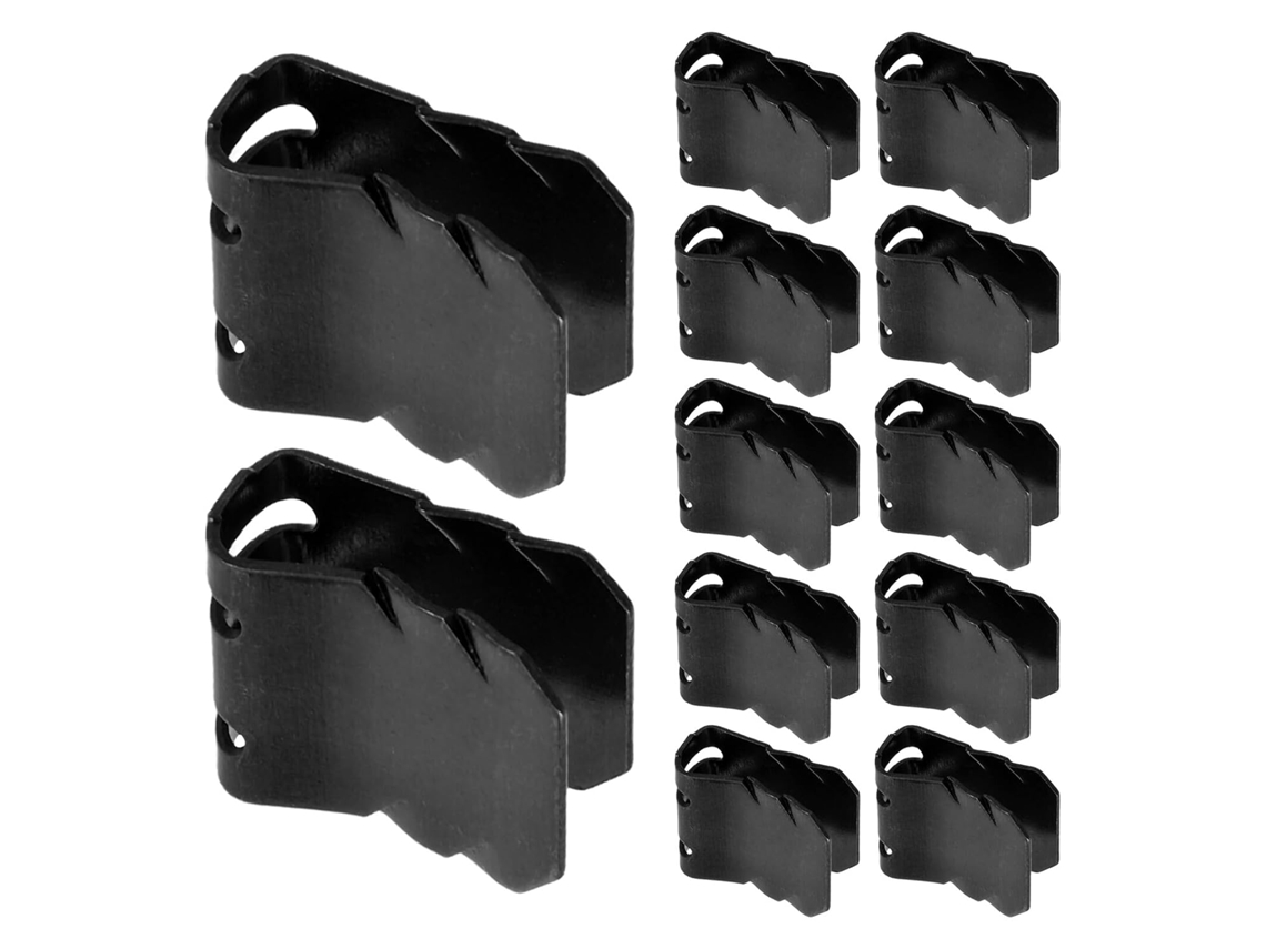 Kit De 100 Peças Clipes Fixação Metal Para Para-lamas,painéis Da Carroceria E Suportes Para-