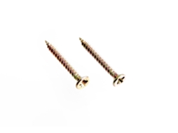 Pacote Com 1000 Parafusos Amarelos De Cabeça Phillips Em Aço Passivo, 3,5 X 30 Mm