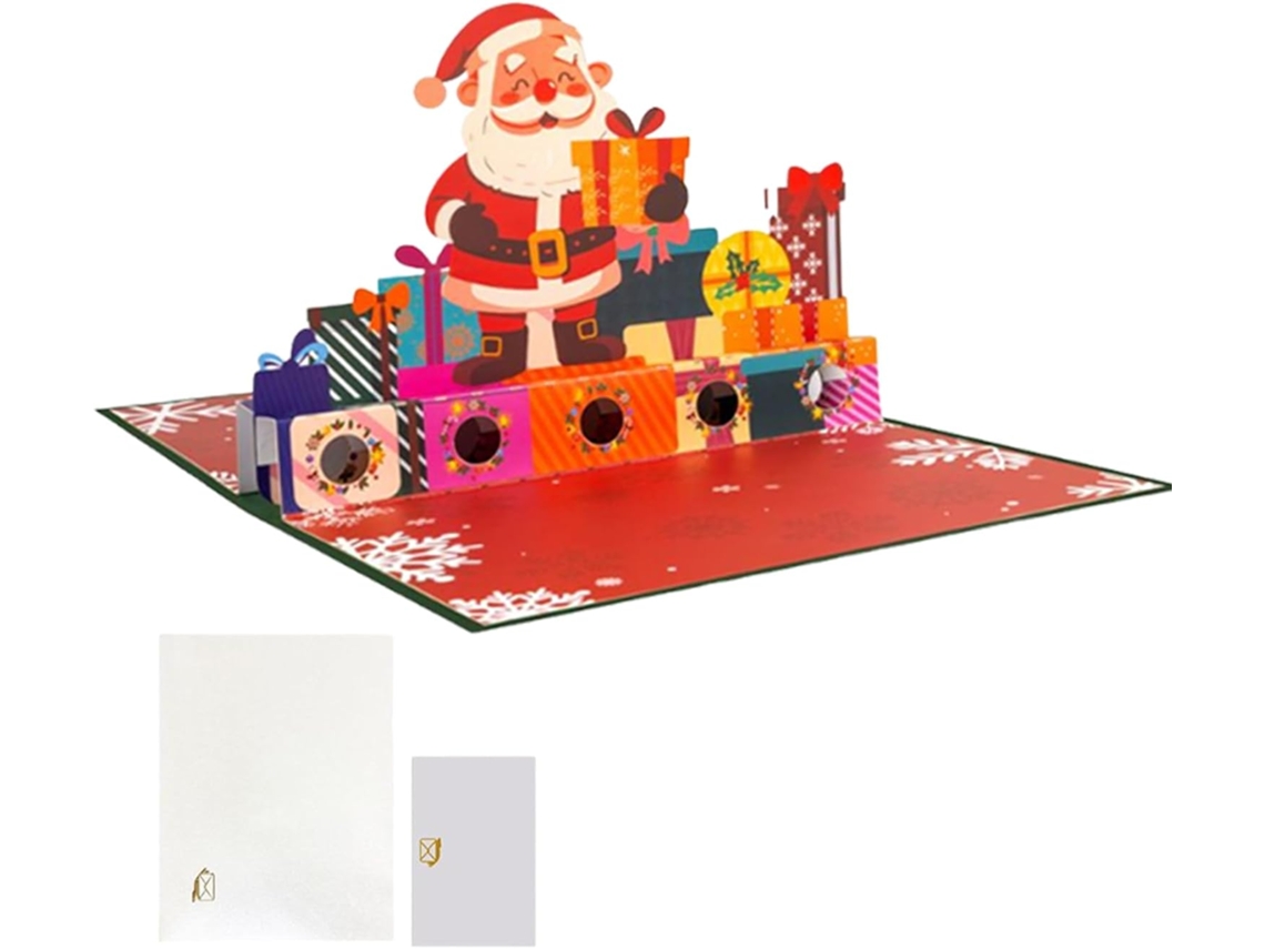 Cartãµes De Natal Com Envelopes, Cartãµes 3d Com Envelopes, Porta Dinheiro Para Adolescentes, Adultos, Amigos, Vayotoy