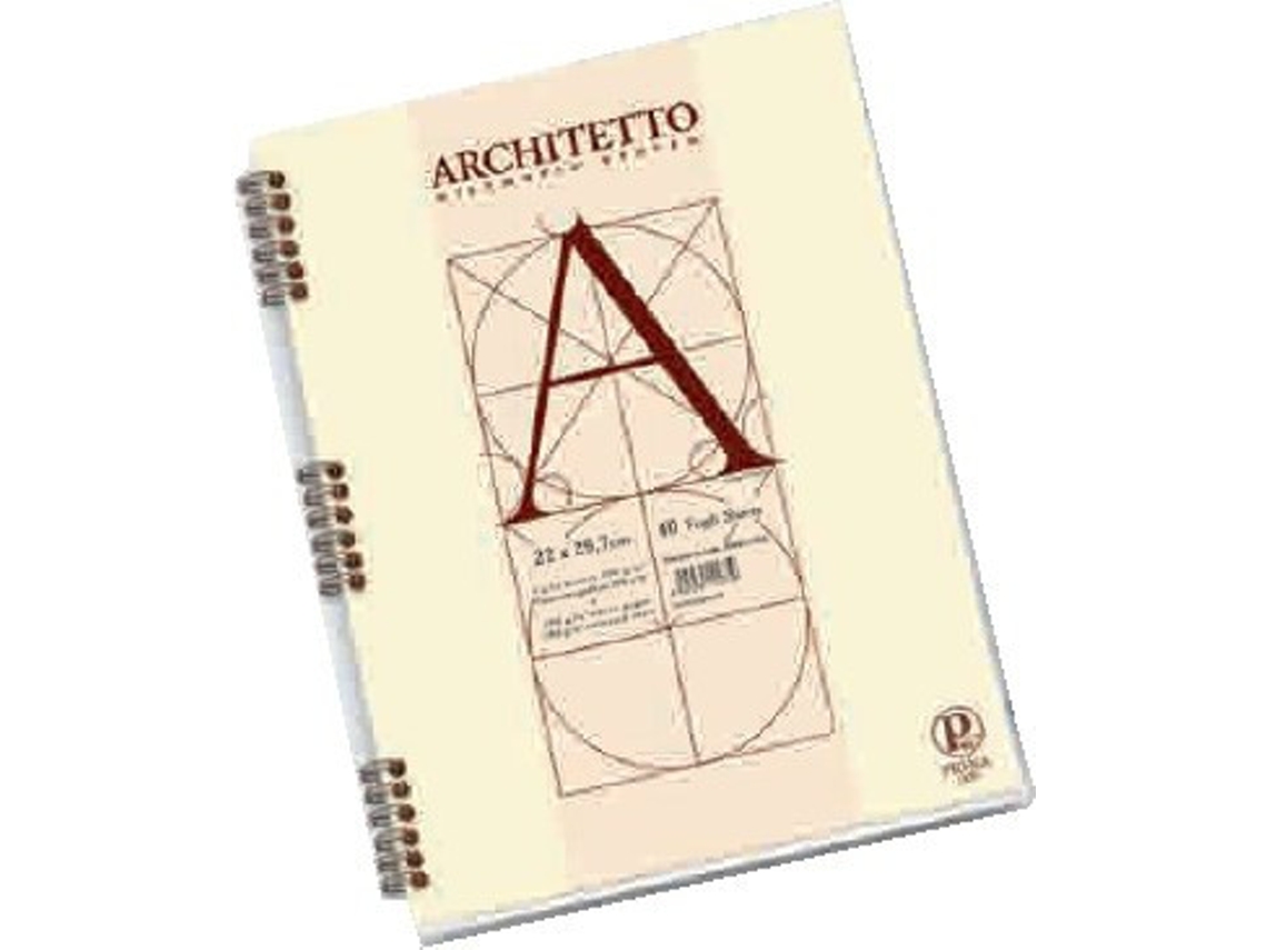Caderno e Bloco PIGNA Architetto Bege
