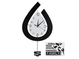 RELOJ de Pared Estilo Nórdico, Silencioso, Design Único, Sala, Café, Decoração, S/MARCA