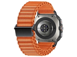 Pulseira De Nylon Ajustável Compatível Com Samsung Galaxy Watch Ultra 47 Mm Facpoet