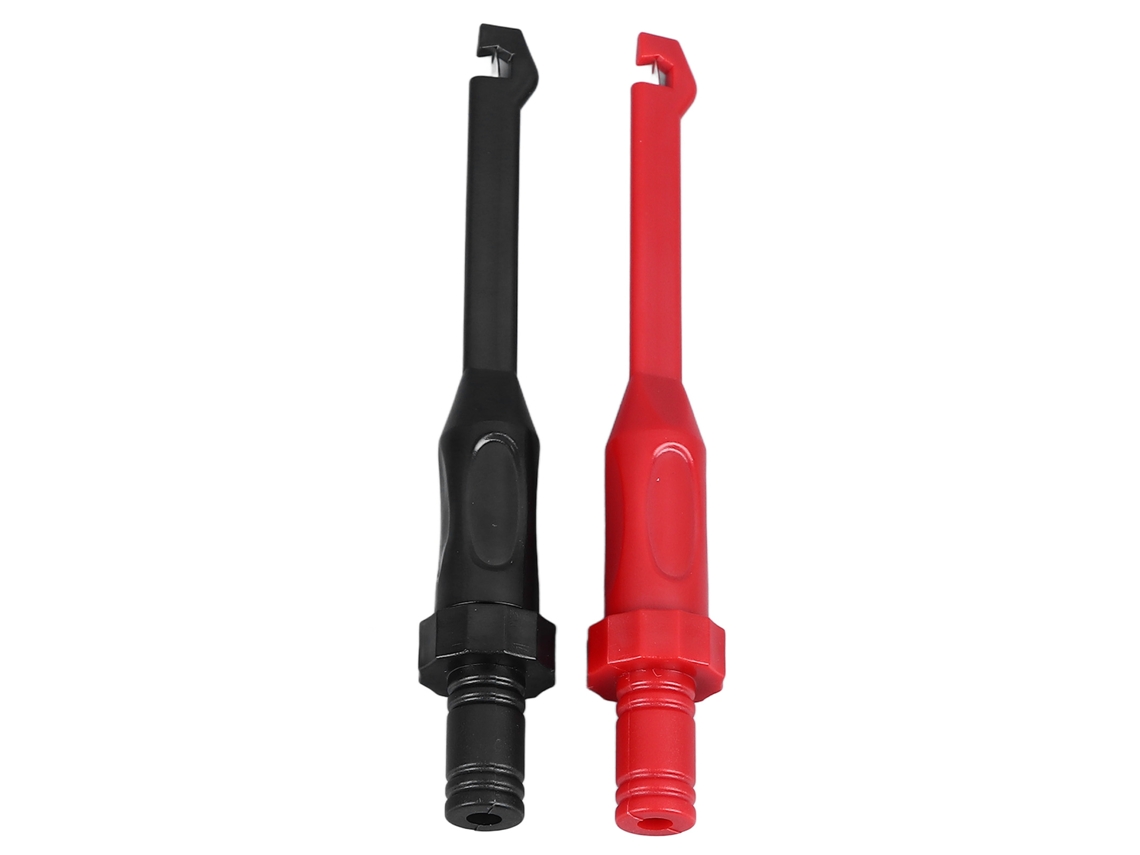 Ganchos De Teste E Sonda Plug Banana 4mm Preto Vermelho