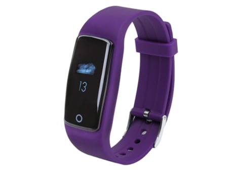 Relógio Bluetooth Impermeável Multifunção Com Monitor De Frequência Cardíaca, Fitness E Sono Vylara (roxo)