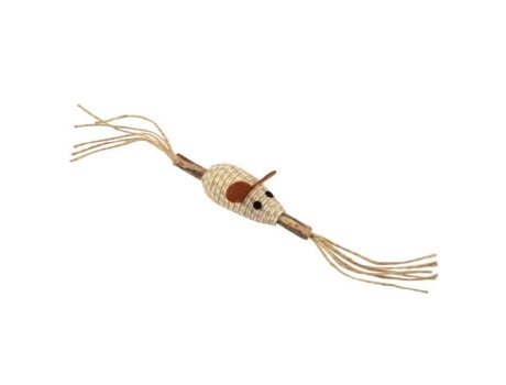 Brinquedo Rato Para Gato Matatabi 12cm Natural Paris Preço Bege Love Story