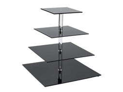 Rack de Bolo Acrílico Quadrado ALLINLESS