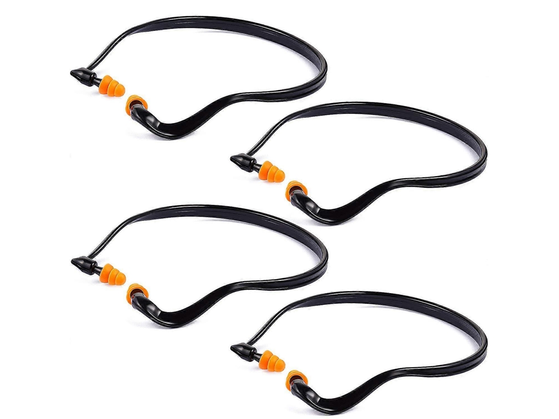 Protetores Auriculares Em Formato De Arco Para Estande De Tiro, Protetores Auriculares De Silicone Leves Para Proteção Auditiva, Redução De Ruído