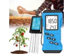 Analisador De Solo 7em 1 Mede Ph, Umidade, Nutrientes, Fósforo E Potássio Para Jardim, Gramado, Fazenda