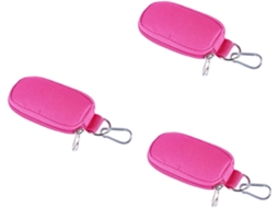 Estojo Portátil De 3 Peças Para Óleos Essenciais Com Compartimentos Para Frascos, Ideal Para Transporte.