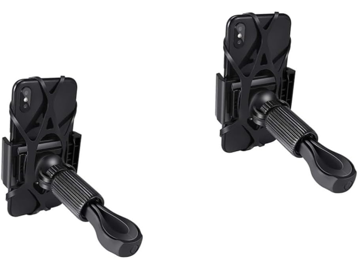 Conjunto De 2 Suportes Para Celular De Bicicleta, Suporte Seguro Para Navegação, Ajuste Robusto E Estável.