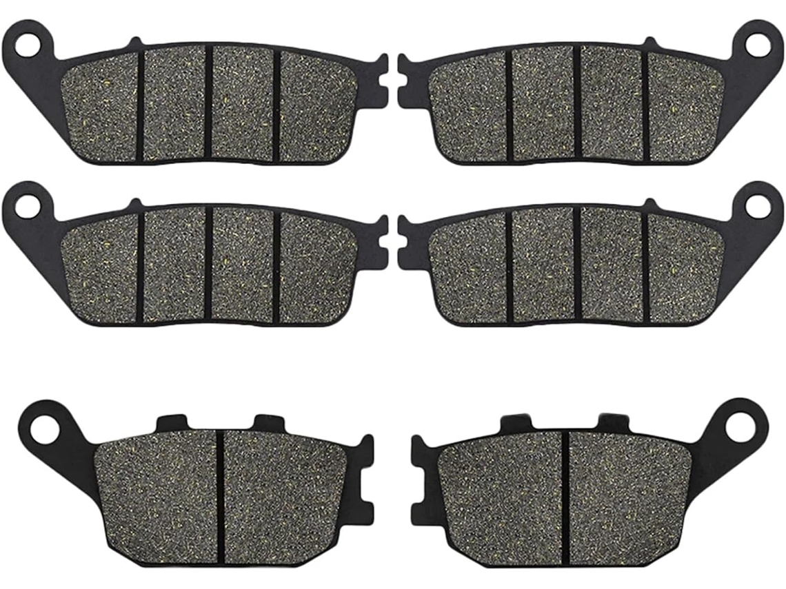 Pastilhas de Freio Universais Dianteiras Ou Traseiras para Motocicletas Compatíveis Design Avançado Redução