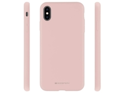 Capa para iPhone 15 Pro Max MERCURY Silicone Rosa