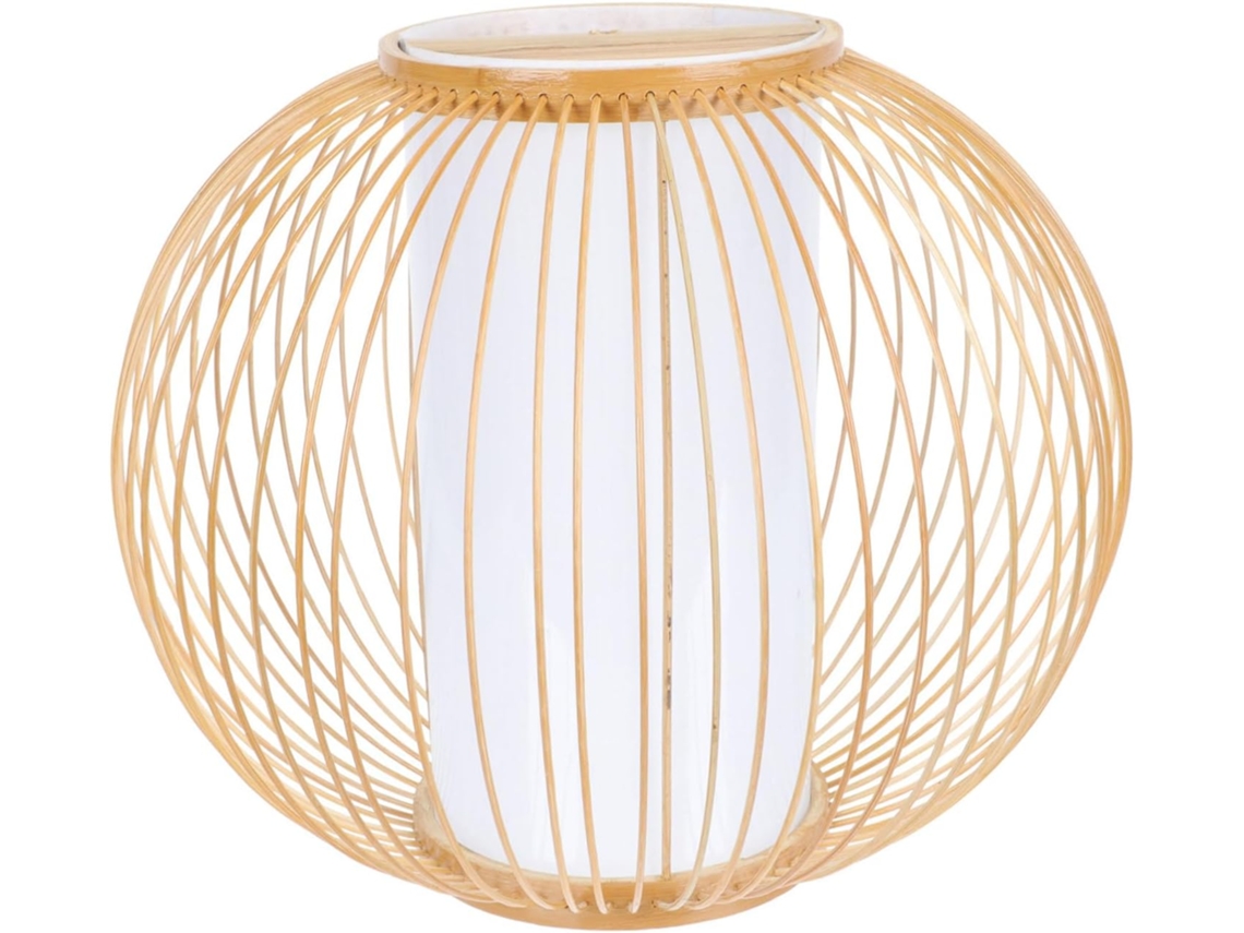 Peça de Cúpula de Bambu para Lustre, Decoração de Interiores para Quarto Estilo Industrial. SFUSHOS