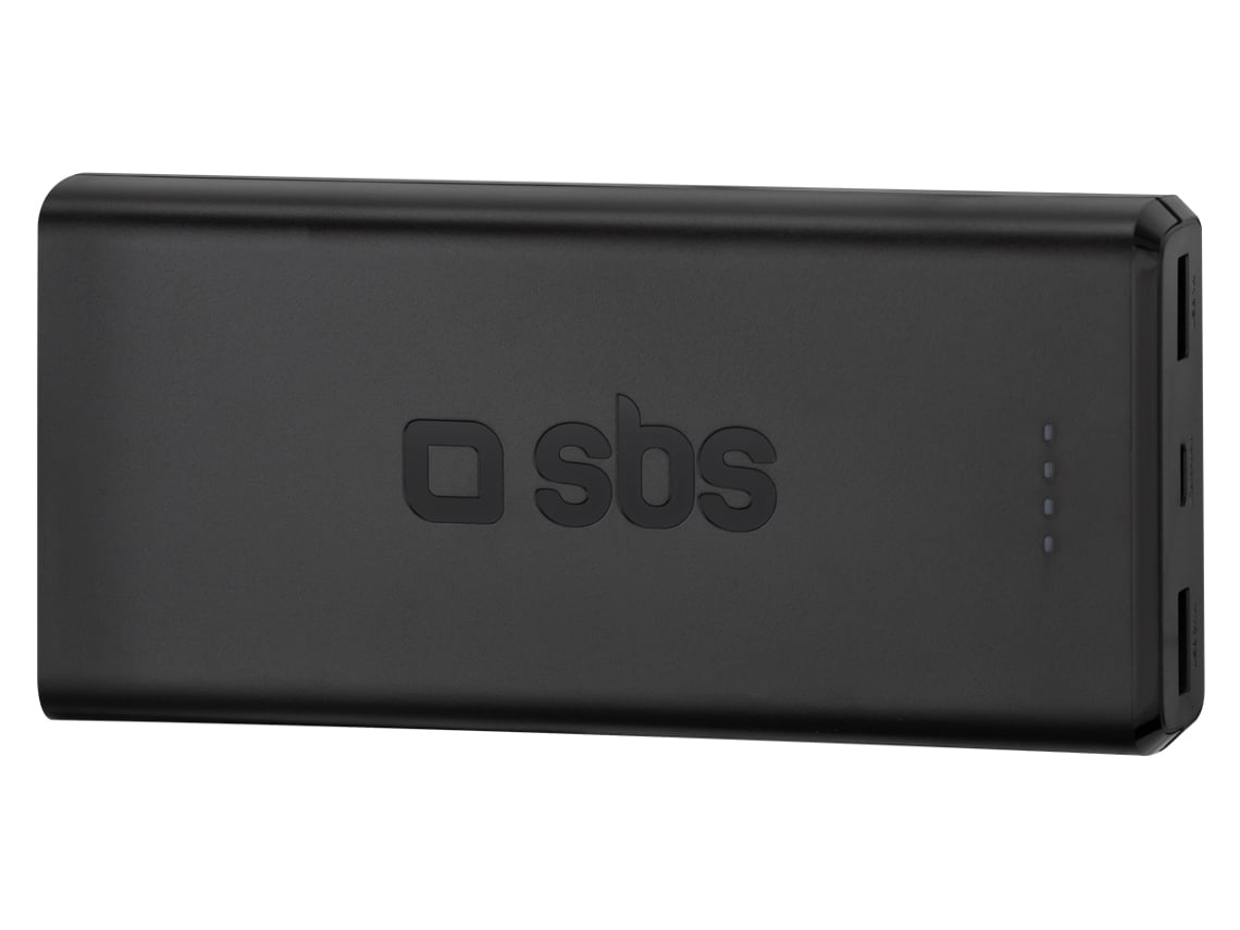 Powerbank SBS TTBB20000FASTK (Outlet Caixa Aberta - 20000 mAh - 2 USB - Preto)