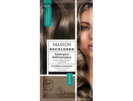 Marion, Tonalizante De Cabelo Chocolate Marrom 4.76, 35 Ml