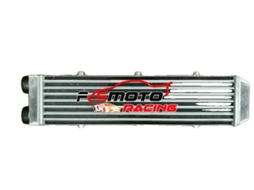 Intercooler, 660mm X 140mm X 70mm, Entrada De 50mm, Saã­da De 50mm, Alumã­nio Liga, Montagem Frontal Oem