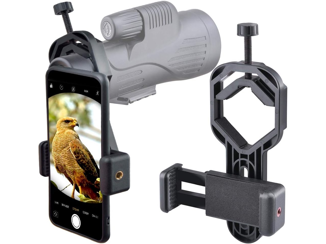 Adaptador Para Smartphone Com Suporte Câmera, Modelo Mais Recente De 2025, Suporte Universal Para Celular, Compatível Com Telescópios, Binóculos