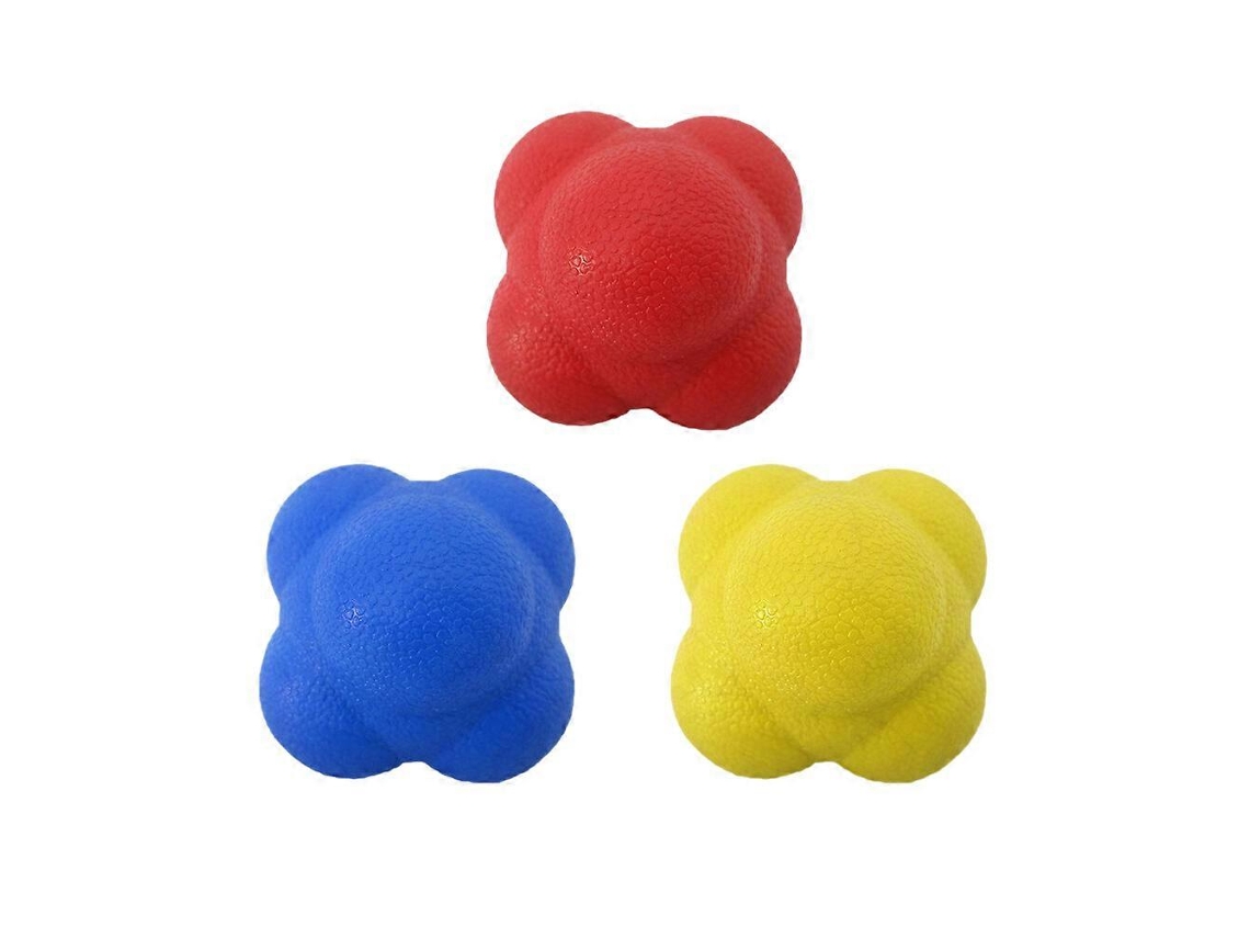 Rebe-3 Bolas De Reacción Para Agilidad, Entrenamiento De Reflejos, Coordinación Ojos-mãos, Deportes Y Fitness Tpr 5.8cm 5,8x5,8cm Como Se Muestra