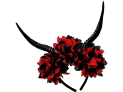 Tiara de Resina com Chifre de Antílope SFUSHOS