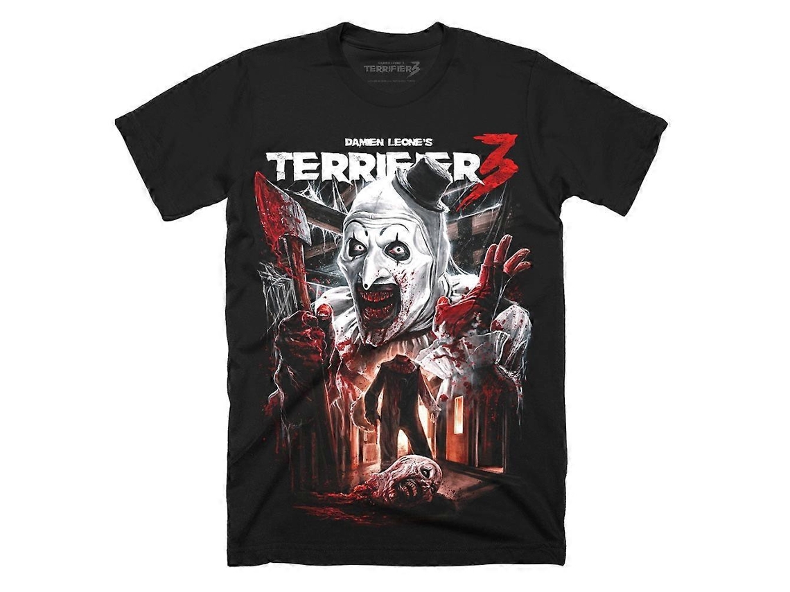 Terrifier 3 Heads Will Roll T shirt Unisex Best Sellers Sizel ROCKINSTONE