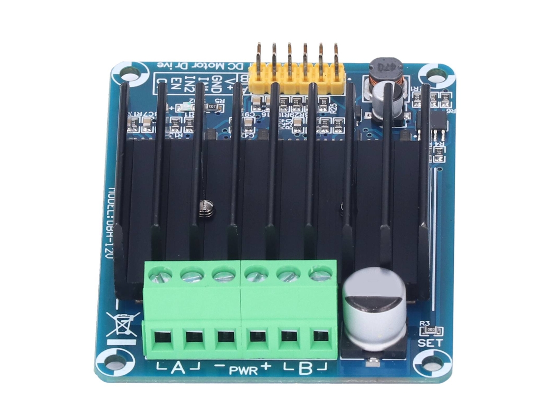 Laxiscreed Dc5 Módulo Driver De Motor Dc 15v 30a Dual-channel Para Automóveis Inteligentes