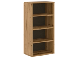 Side Cabinet, Side Cabinets Vidaxl Marrom Madeira De Pinho (n/a)