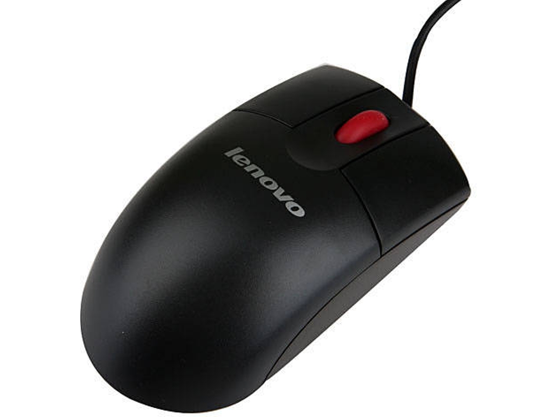 Rato LENOVO 06P4069 (USB - Produtiva - 400 dpi - Preto)
