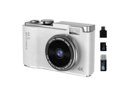 Câmara Digital Tela Ips Hd De 2,4 Polegadas (branco - Cartão De 32 Gb) Cuich