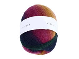 Fio De Crochê Multicolorido, Macio E Resistente Para Tricotar Cachecóis, Xales E Suéteres Slowmoose