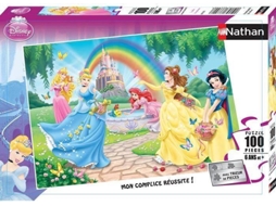 Puzzles NATHAN O Jardim das Princesas (100 Peças)