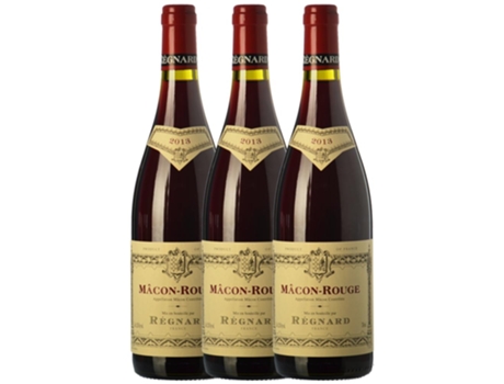Vinho Tinto RÉGNARD Régnard Rouge Gamay Mâcon Crianza (0.75 L - 3 unidades)