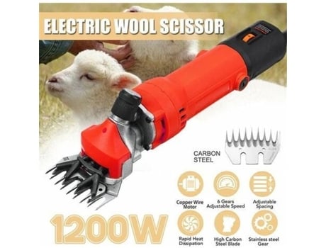 Torre Elétrica Profissional 850w, 6 Velocidades Ajustáveis, Para Ovelhas, Cabras, Lamas, Cavalos E Gado. Kzq