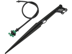 Kit de irrigação por aspersão com 2 conjuntos de bicos névoa verticais e rotação 360 graus S/MARCA