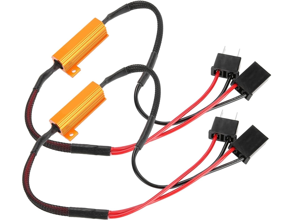 Decodificador Anti Hiperflash Para Faróis, Resistor De Carga Automotivo, Resistor De Carga Para Faróis Neblina, Fácil De