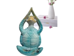 Estatueta de Tartaruga Marinha, Ioga de Meditação com Tartaruga Marinha, Artesanato de Tartaruga para Jardim Harz CHABERLU