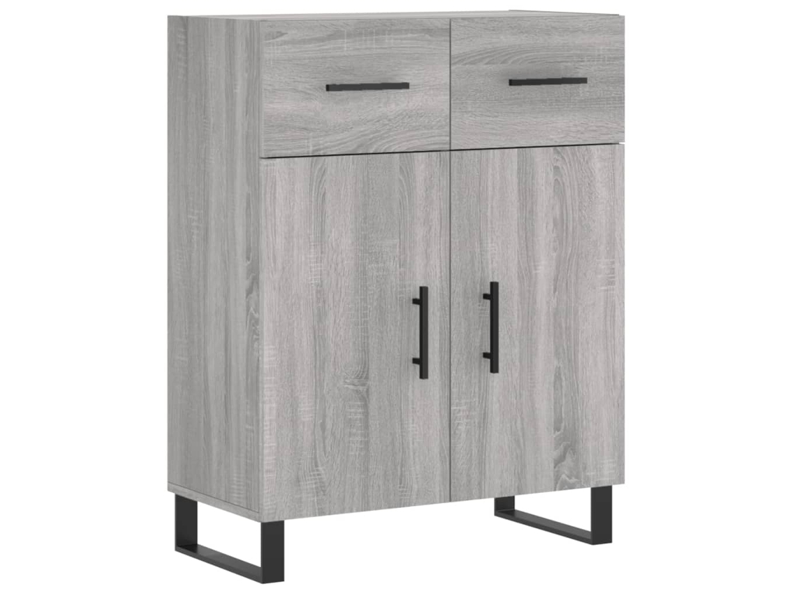 Aparador 69,5x34x90 cm Derivados de Madeira Cinzento Sonoma MAISON EXCLUSIVE