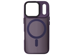 Capa Para Iphone 17 Pro Magsafe Skin Touch - Roxo Escuro